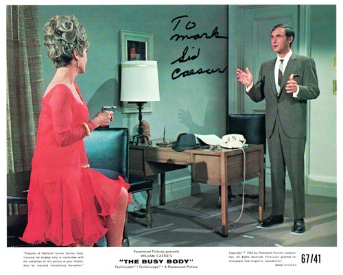 Sid caesar autographed the - caesar,