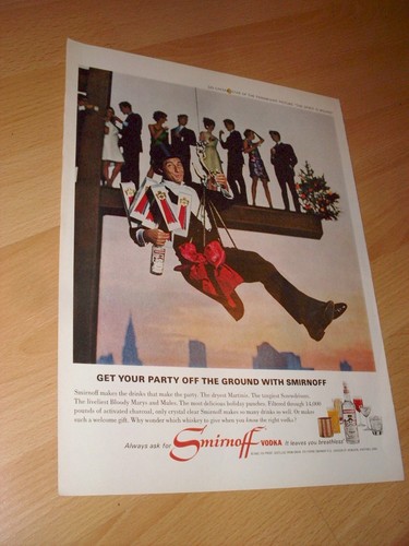 Sid caesar smirnoff vodka - smirnoff,