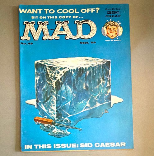 Mad magazine issue - magazine,