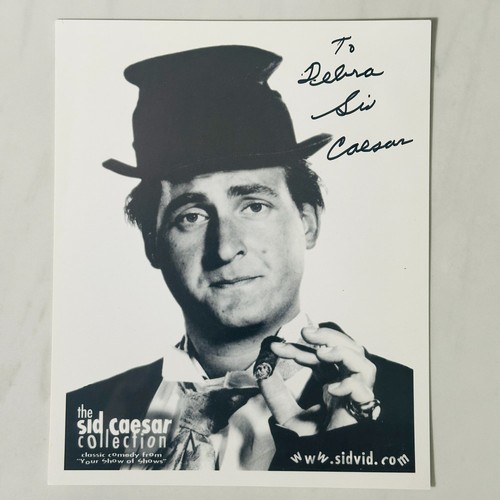 Sid caesar autograph - caesar,